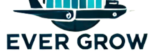 Logo of Ever Grow Cargo with cargo on the ship